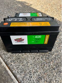 Car battery size 40R