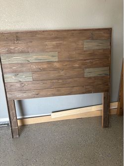 Full size headboard