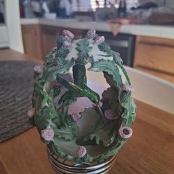 Vintage House of Faberge Hummingbird Egg