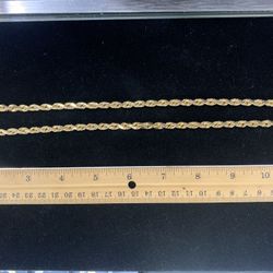 10k 22inch Gold Chain  