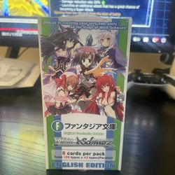 Weiss Schwarz Fujimi Fantasia Bunko English Booster Box