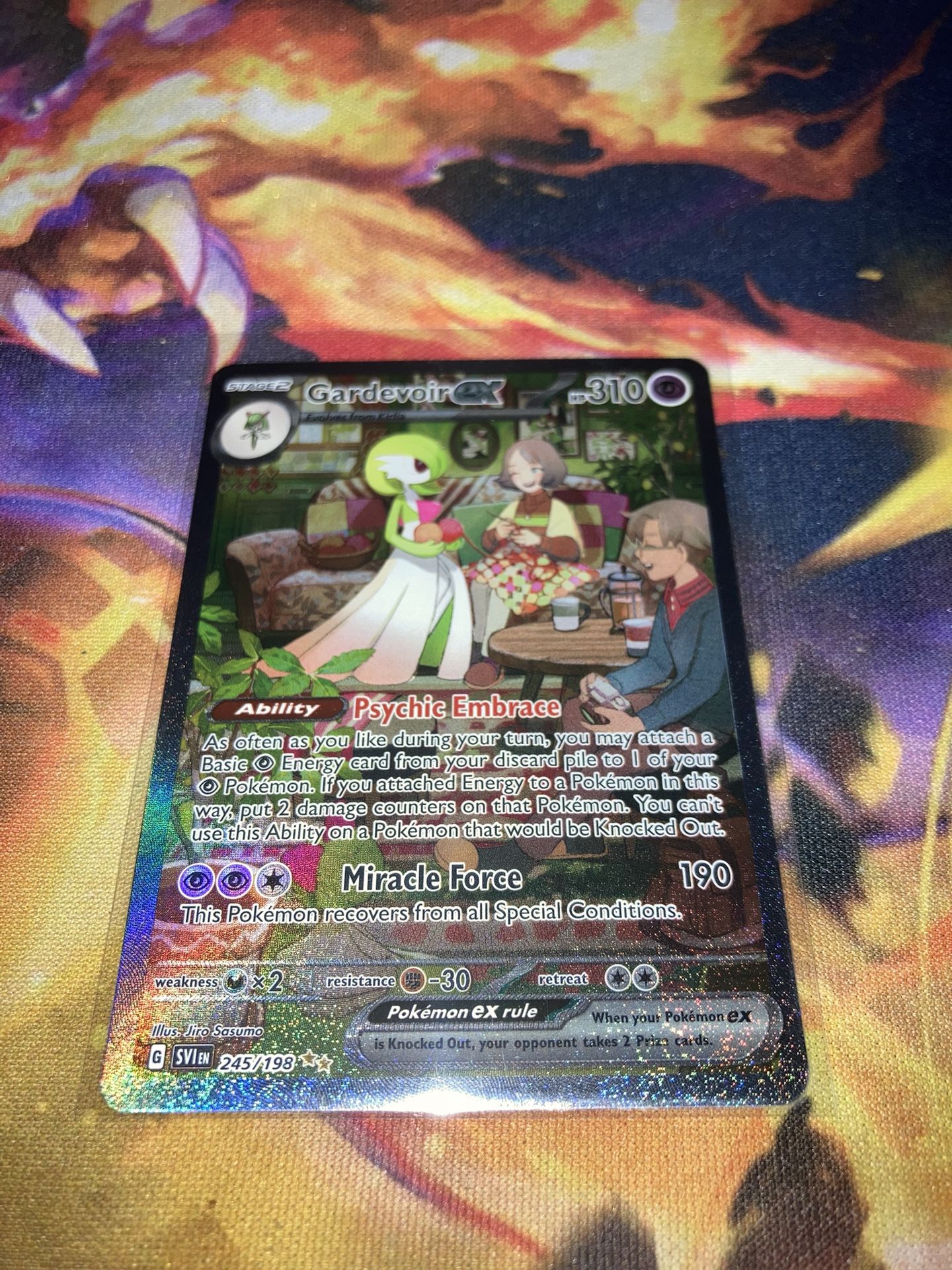 Pokemon Card Gardevoir Ex