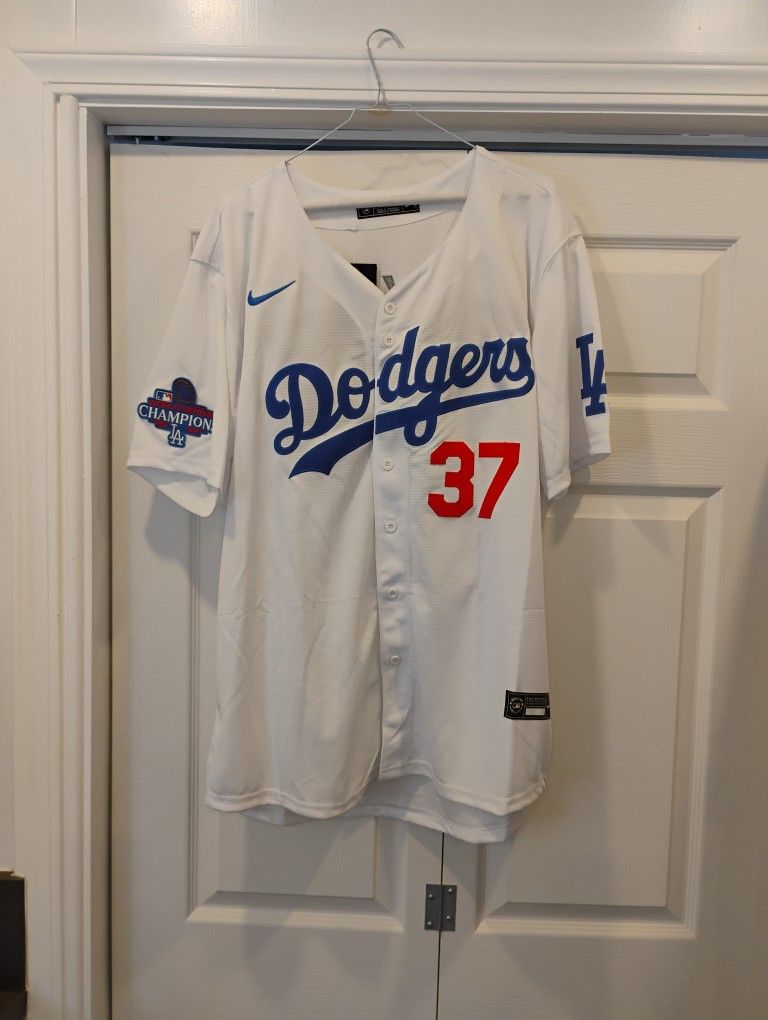Hernandez 37 WS Dodger Jerseys