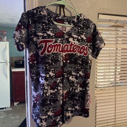 Tomateros Jersey Para Mujer Camiseta Beisbol