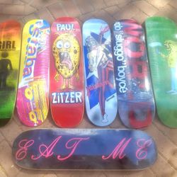 Rare NEW Skateboards World Supreme Strangelove Enjoi Only $60 per skateboard 