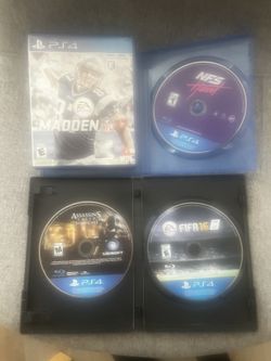 4 Games For Sale ( PS4 Games)