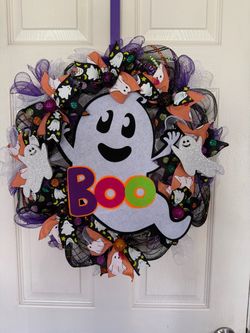 Handmade Halloween Wreath