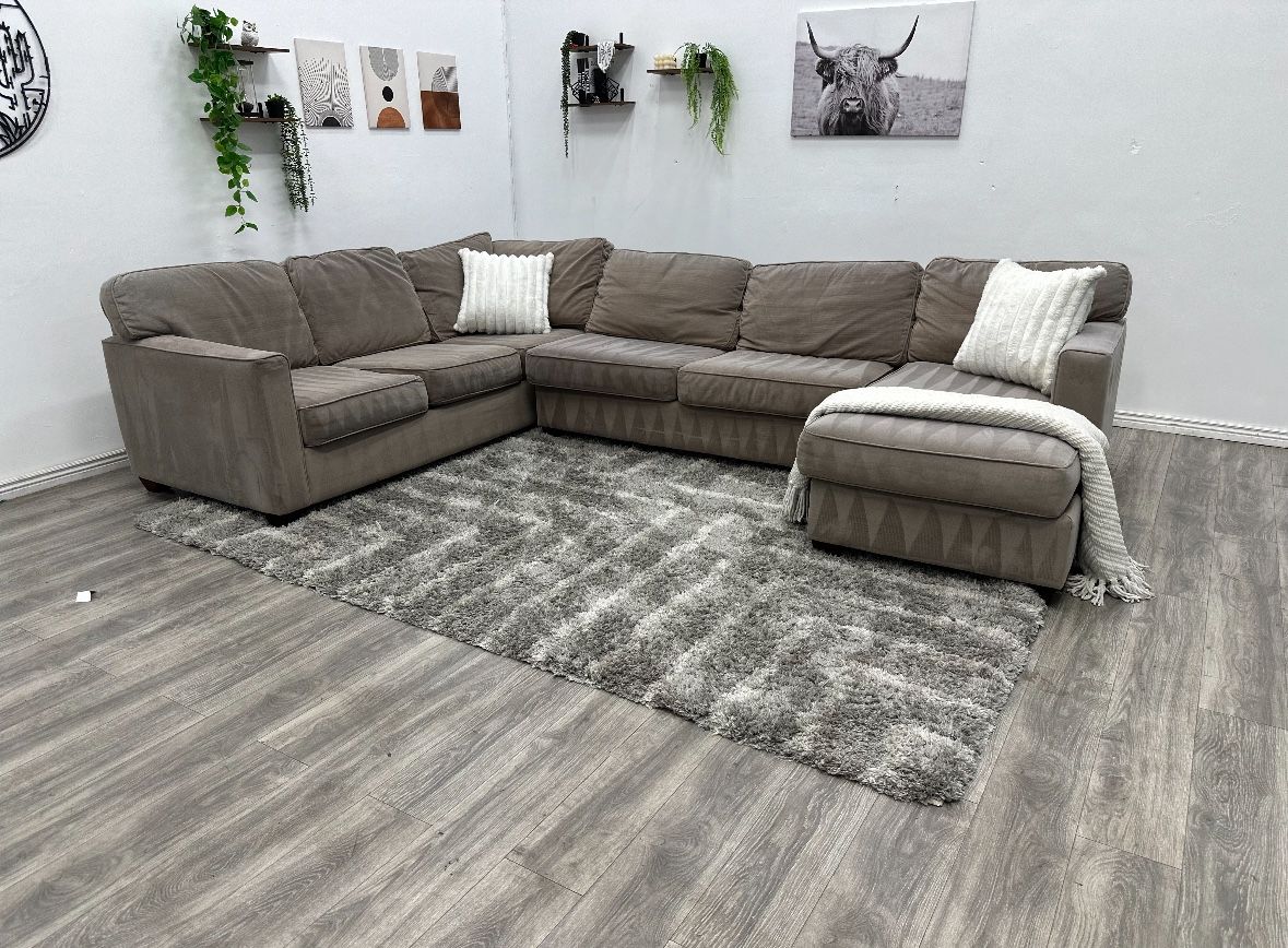 Gray Sectional Couch - Free Delivery