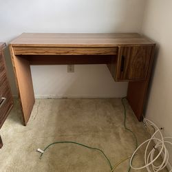 Wood desk