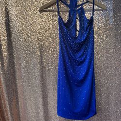 Sparkly Blue Dress 