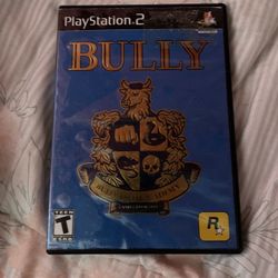 Bully PS2 game with case and manual #gaming