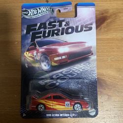 Hot Wheels Fast and Furious Acura integra