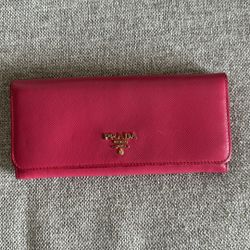 Prada Magenta Wallet