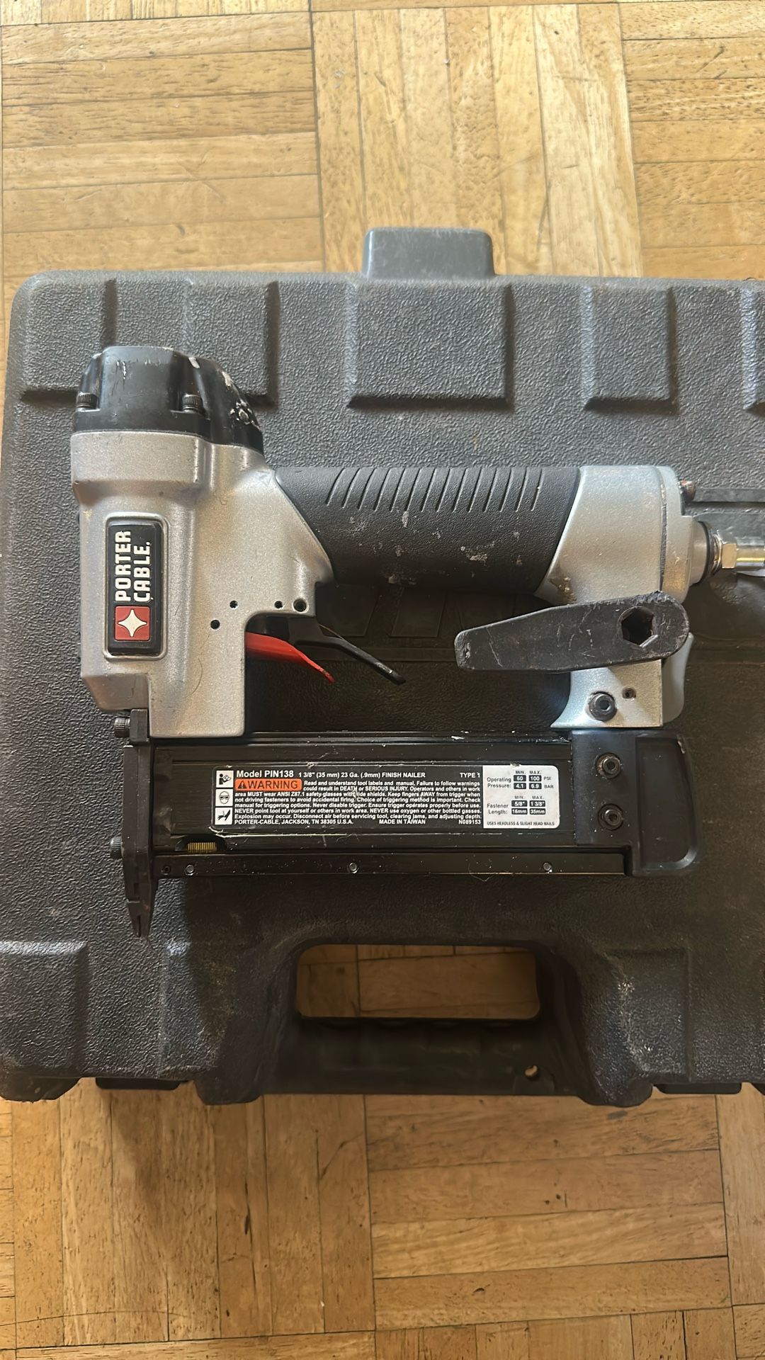 Porter Cable Pin Nailer 23g
