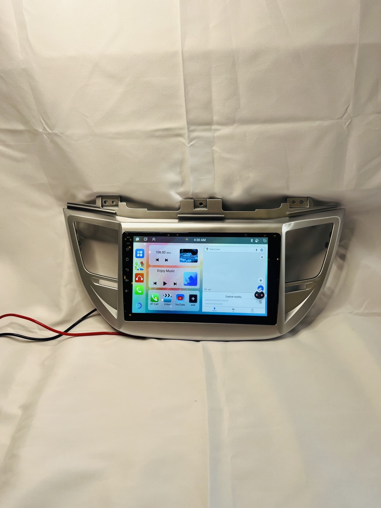 Inefala 9in Android Car Stereo for Hyundai Tucson 2015–2018 6+128G
