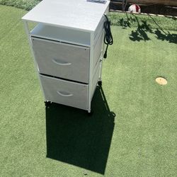 Beside Table/Filing Cabinet 