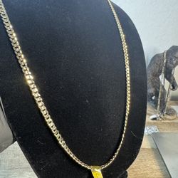 30” 6mm Cuban Link Chain – 14K Gold Plated – stamped Brand New 🔥