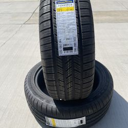 new 245/45/19 set of 2 Goodyear tires  price is firm pick up only
