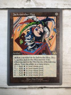 MTG Unhinged Jack-in-the-mox - Lightly Played