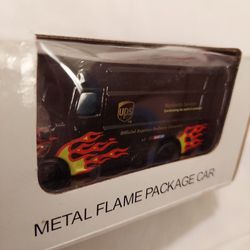 UPS Metal Flame Package Car
