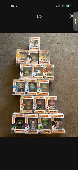 Funko Pops Dragon Ball Z $170  ( Hesperia Ca )
