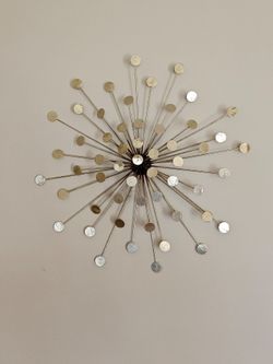 Metal Starburst Wall Art Decor - Mid-Century Modern (MCM)