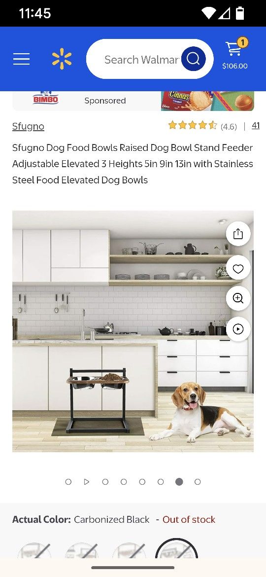 Dog Feed Bowls 3 Levels