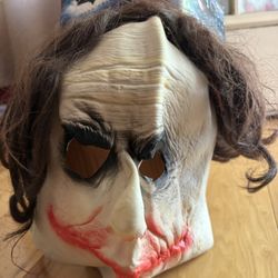Halloween - Mask - Year 2008 - New - Joker Mask Batman Dark Knight Cosplay Halloween Adult Costume