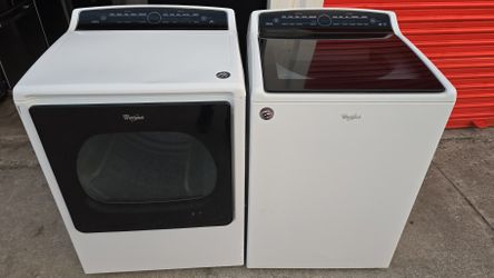 Washer And Dryer WHIRPOOL WHITE 