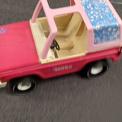 Barbie Doll Tonka Jeep
