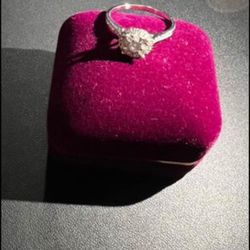 White Gold Ring Size 7