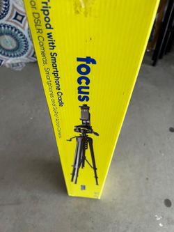 Tripod with smart phone cradle 24” - 67”