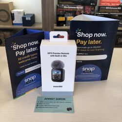 Insta360 GPS Preview Remote With Built In Mic (Located In Downey, CA)