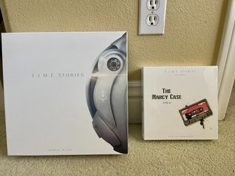 TIME STORIES Board Game Space Cowboys With The Marcy Case Expansion New