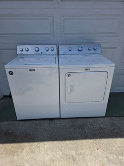 Maytag washer and gas dryer