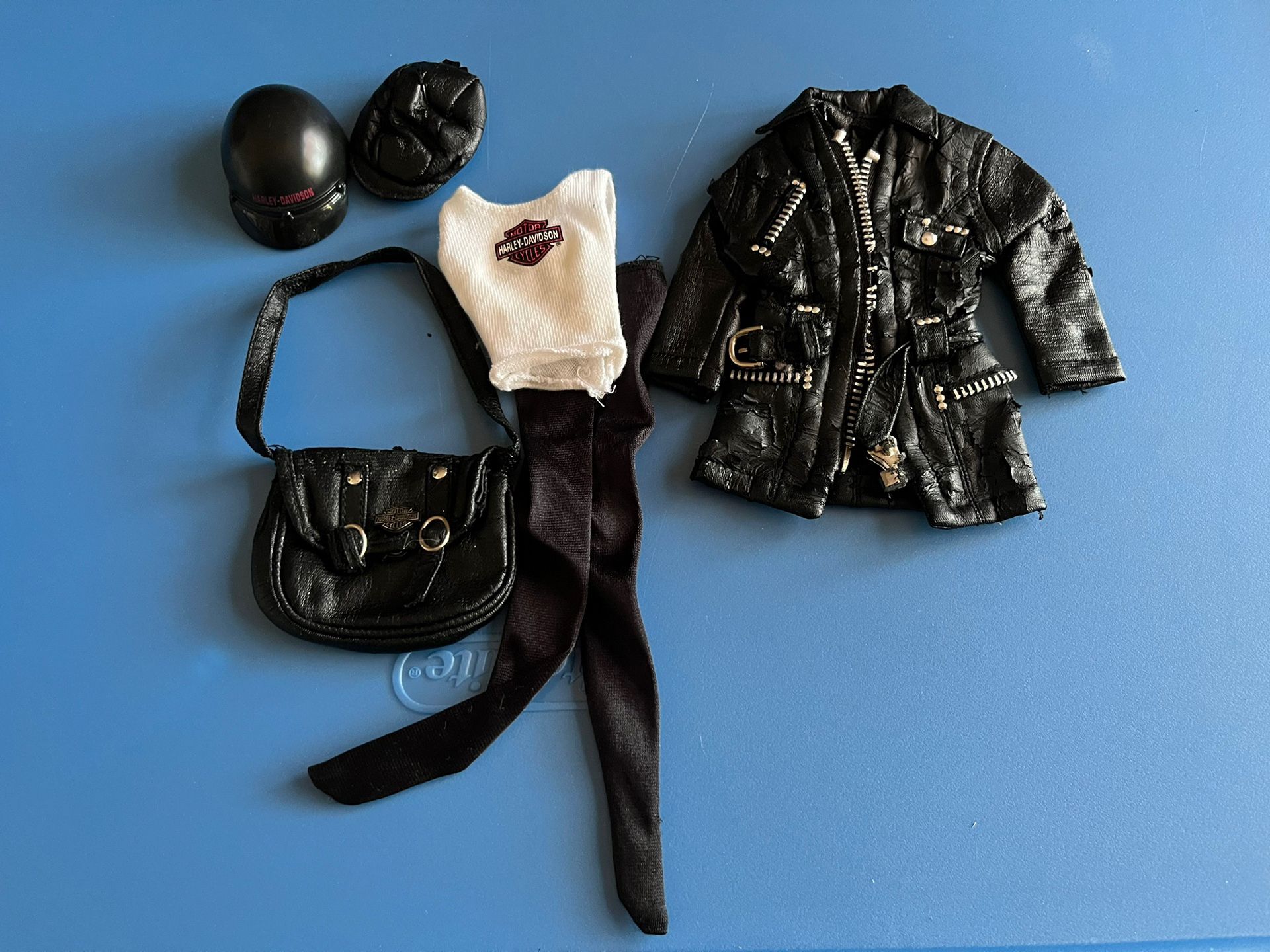 Barbies Clothing Incl Harley Davidson Outfit