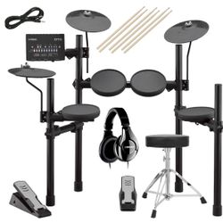 Yamaha DTX402K Electronic Drum Set DRUM ESSENTIALS BUNDLE