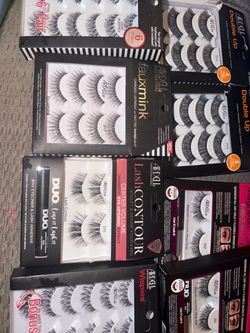 Eyelashes $5 each pack new