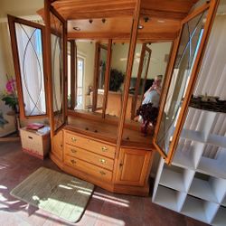 Luxury Curio And Dining Table