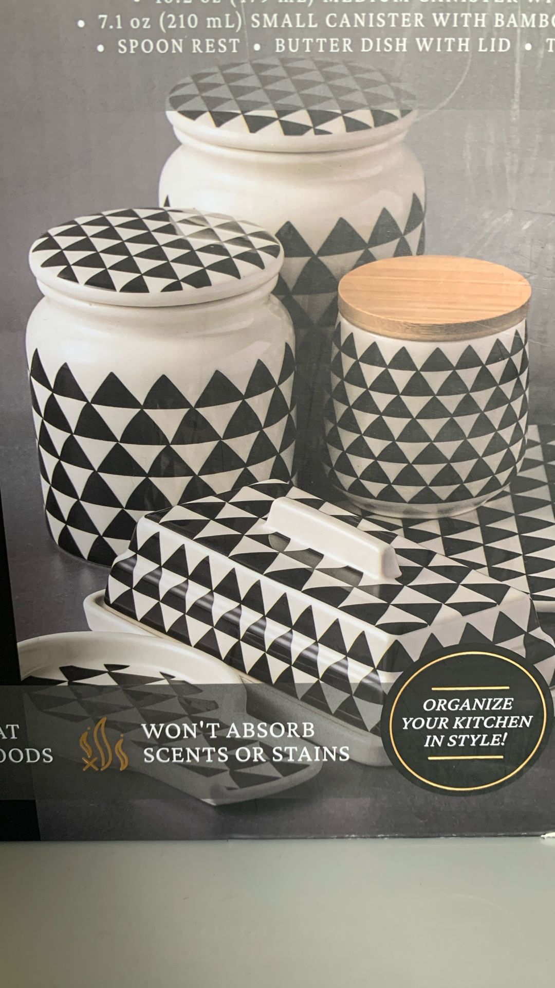 Thyme And Table Canister Set