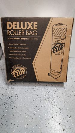 BRAND NEW EZUP 10X10 DELUXE ROLLER BAG