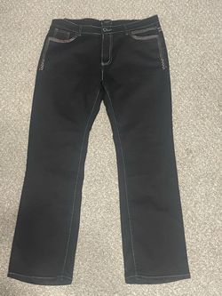 Men Ace of diamonds Black jeans size 36x32
