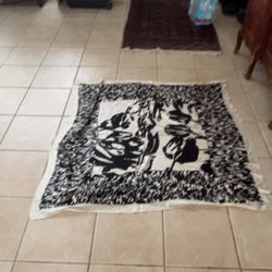 Jean Louis Scherrer Silk Scarf or shaw