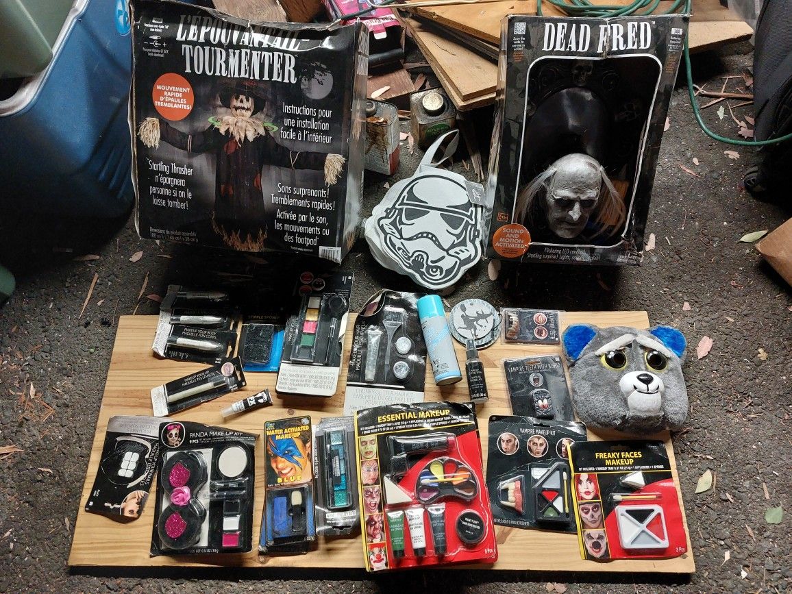 Halloween Decorations, Makeup, And Accessories