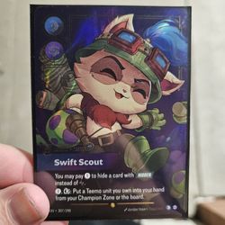 Riftbound Teemo Legend - Overnumbered Foil