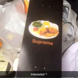 Supreme Chicken Dinner Skateboard Deck