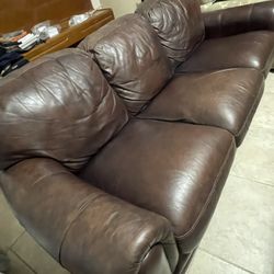 Leather Couch