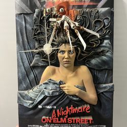 Nightmare On Elm Street - 3d Poster NECA 
