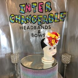 Girls interchangeable headbands