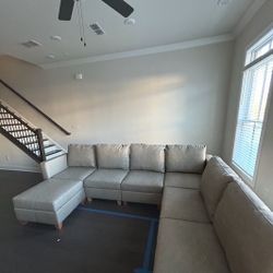 Ease Moose - FAUX Leather Sofa (sectional)